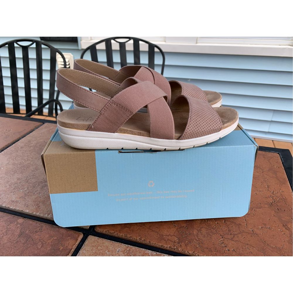 Lifestride Plush Sandals- Blush Pink